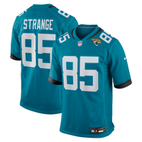 Jacksonville Jaguars Brenton Strange Nike Teal Team Game Jersey