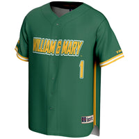 #1 William & Mary Tribe GameDay Greats Lightweight Baseball Fashion Jersey - Green