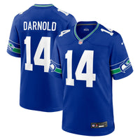 Seattle Seahawks Sam Darnold Nike Royal Alternate Game Player Jersey