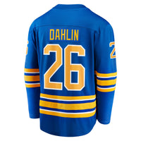 Buffalo Sabres Rasmus Dahlin Fanatics Royal Home Captain Patch Breakaway Jersey