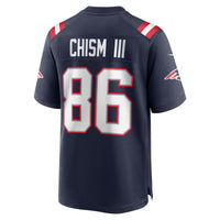 New England Patriots Efton Chism III Nike Navy Team Game Jersey