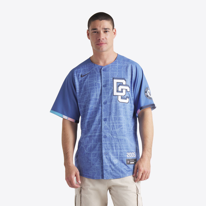 Washington Nationals Nike Blue 2025 City Connect Limited Jersey