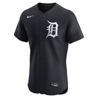 Detroit Tigers Nike Navy Alternate 2 Elite Jersey
