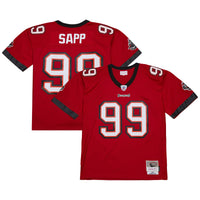 Tampa Bay Buccaneers Warren Sapp Mitchell & Ness Red 2002 Legacy Replica Jersey