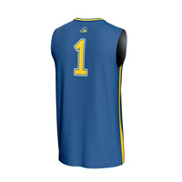 #1 Delaware Fightin' Blue Hens GameDay Greats Lightweight Collegiate Basketball Fashion Jersey - Royal