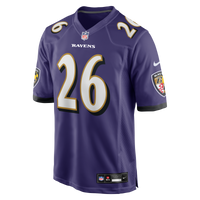 Baltimore Ravens Rasheen Ali Nike Purple Team Game Jersey