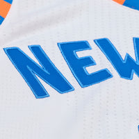 Mitchell & Ness Carmelo Anthony White New York Knicks 2015-16 Hardwood Classics Authentic Jersey