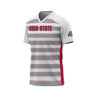 GameDay Greats #1 White Ohio State Buckeyes Lightweight Soccer Fashion Jersey