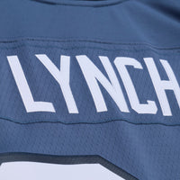 Seattle Seahawks Marshawn Lynch Mitchell & Ness Blue 2010 Legacy Throwback Replica Jersey