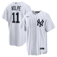 New York Yankees Anthony Volpe Nike White Home Replica Jersey