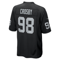 Las Vegas Raiders Maxx Crosby Nike Black Game Jersey