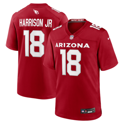 Arizona Cardinals Marvin Harrison Jr. Nike Cardinal Player Game Jersey