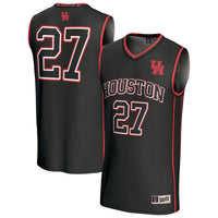 Houston Cougars GameDay Greats Lightweight Collegiate Basketball Fashion Jersey - Black