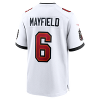 Tampa Bay Buccaneers Baker Mayfield Nike White Away Game Jersey