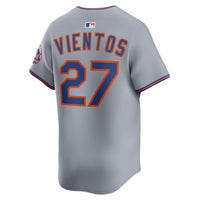 New York Mets Mark Vientos Nike Gray All-Star Limited Jersey