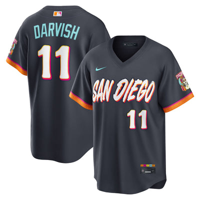 San Diego Padres Yu Darvish Nike Obsidian 2026 City Connect Stadium Jersey