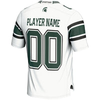 Michigan State Spartans GameDay Greats NIL Pick-A-Player Football Jersey - White