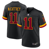 Washington Commanders Luke McCaffrey Nike Black Hail Raiser Alternate Game Jersey
