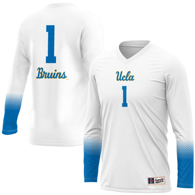 #1 UCLA Bruins GameDay Greats Lightweight Volleyball Jersey - White
