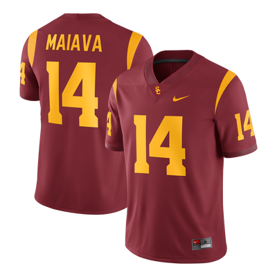 Jayden Maiava USC Trojans Nike Game Football Jersey - Cardinal