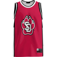 South Dakota Coyotes GameDay Greats Lightweight Basketball Jersey - Red