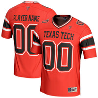 Texas Tech Red Raiders GameDay Greats Personalized Football Fashion Jersey - Red