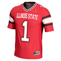 #1 Illinois State Redbirds GameDay Greats Endzone Football Jersey - Red