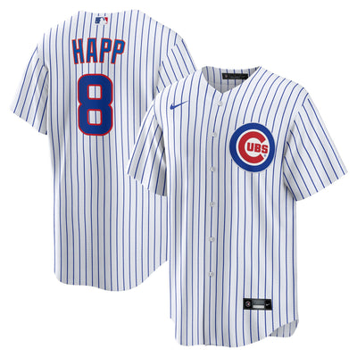 Chicago Cubs Ian Happ Nike White Home Replica Jersey