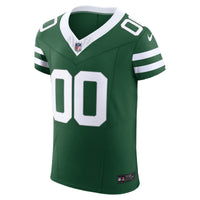New York Jets Nike Legacy Green Vapor F.U.S.E. Elite Custom Jersey