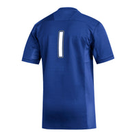 #1 Tulsa Golden Hurricane adidas Replica Football Jersey - Royal