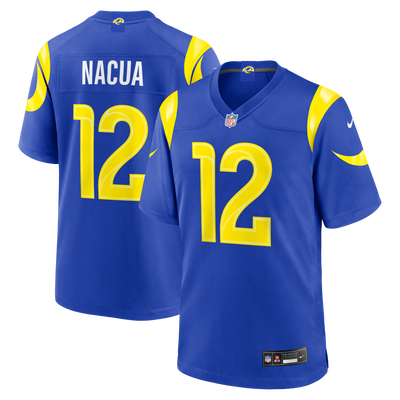Los Angeles Rams Puka Nacua Nike Royal Team Game Player Jersey