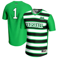 #1 Marshall Thundering Herd GameDay Greats Lightweight Soccer Fashion Jersey - Kelly Green