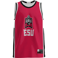 East Stroudsburg Warriors GameDay Greats Lightweight Basketball Jersey - Red