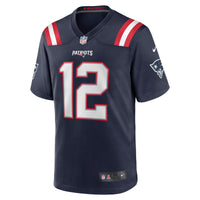 New England Patriots Nike Navy Game Retired Player Jersey