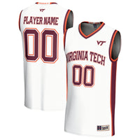 Virginia Tech Hokies GameDay Greats Lightweight Collegiate Basketball NIL Pick-A-Player Fashion Jersey - White