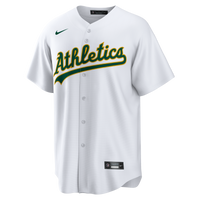 Athletics Jeff McNeil Nike White Home Replica Jersey