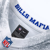 Buffalo Bills Nike White 2025 Rivalries Collection Custom Game Jersey
