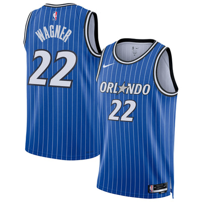 Orlando Magic Nike Replica Icon Edition Swingman Jersey - Blue - Franz Wagner