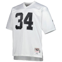 Las Vegas Raiders Bo Jackson Mitchell & Ness White Big & Tall 1988 Retired Player Replica Jersey