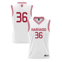 #36 Harvard Crimson GameDay Greats Lightweight Basketball Jersey - White