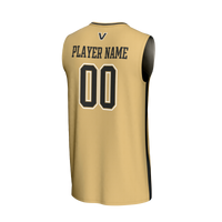 Vanderbilt Commodores GameDay Greats NIL Pick-A-Player Lightweight Basketball Fashion Jersey - Gold