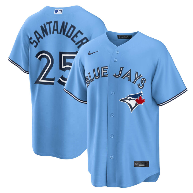 Toronto Blue Jays Anthony Santander Nike Light Blue Alternate Replica Jersey