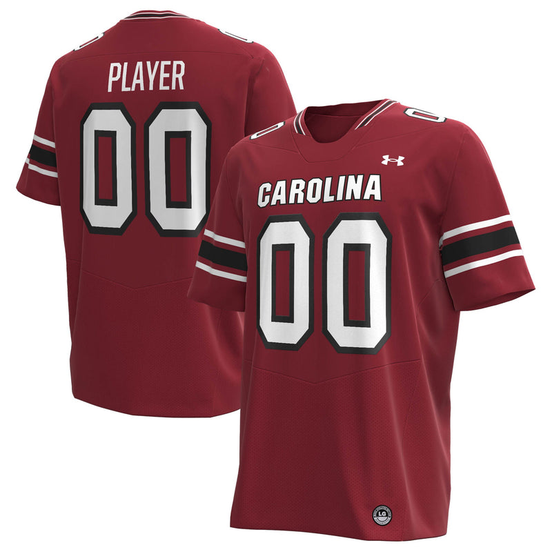 South Carolina Gamecocks Under Armour NIL Pick-A-Player Replica Football Jersey - Garnet