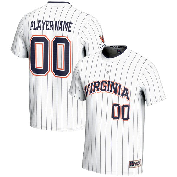 Virginia Cavaliers GameDay Greats NIL Pick-A-Player Lightweight Softball Jersey - White