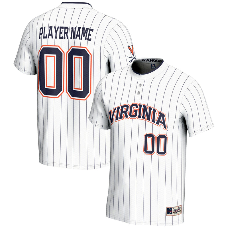 Virginia Cavaliers GameDay Greats NIL Pick-A-Player Lightweight Softball Jersey - White