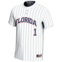 #1 Florida Gators GameDay Greats Lightweight Softball Jersey - White