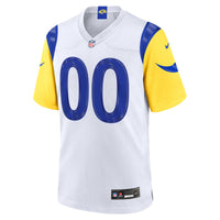 Los Angeles Rams Nike White Custom Game Jersey