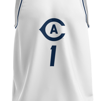 UC Davis Aggies GameDay Greats Lightweight Collegiate Basketball Fashion Jersey - White