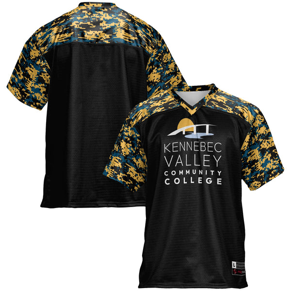 Kennebec Valley Community College GameDay Greats Football Jersey - Black
