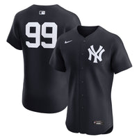 New York Yankees Aaron Judge Nike Navy Alternate 2 Elite Jersey